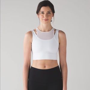 “Double tap” lulu sports bra